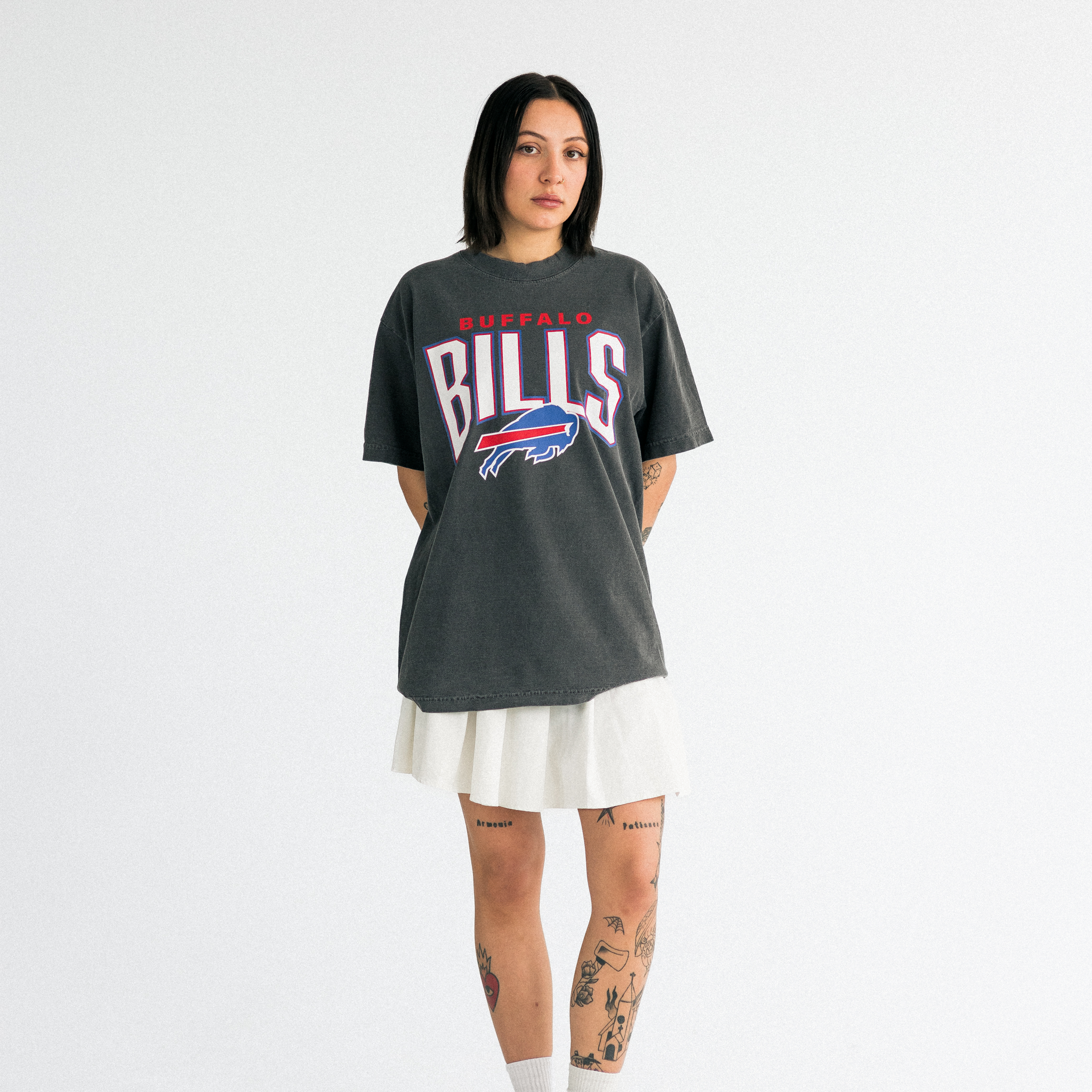 BUFFALO BILLS VINTAGE STYLE T-SHIRT - SHADOW