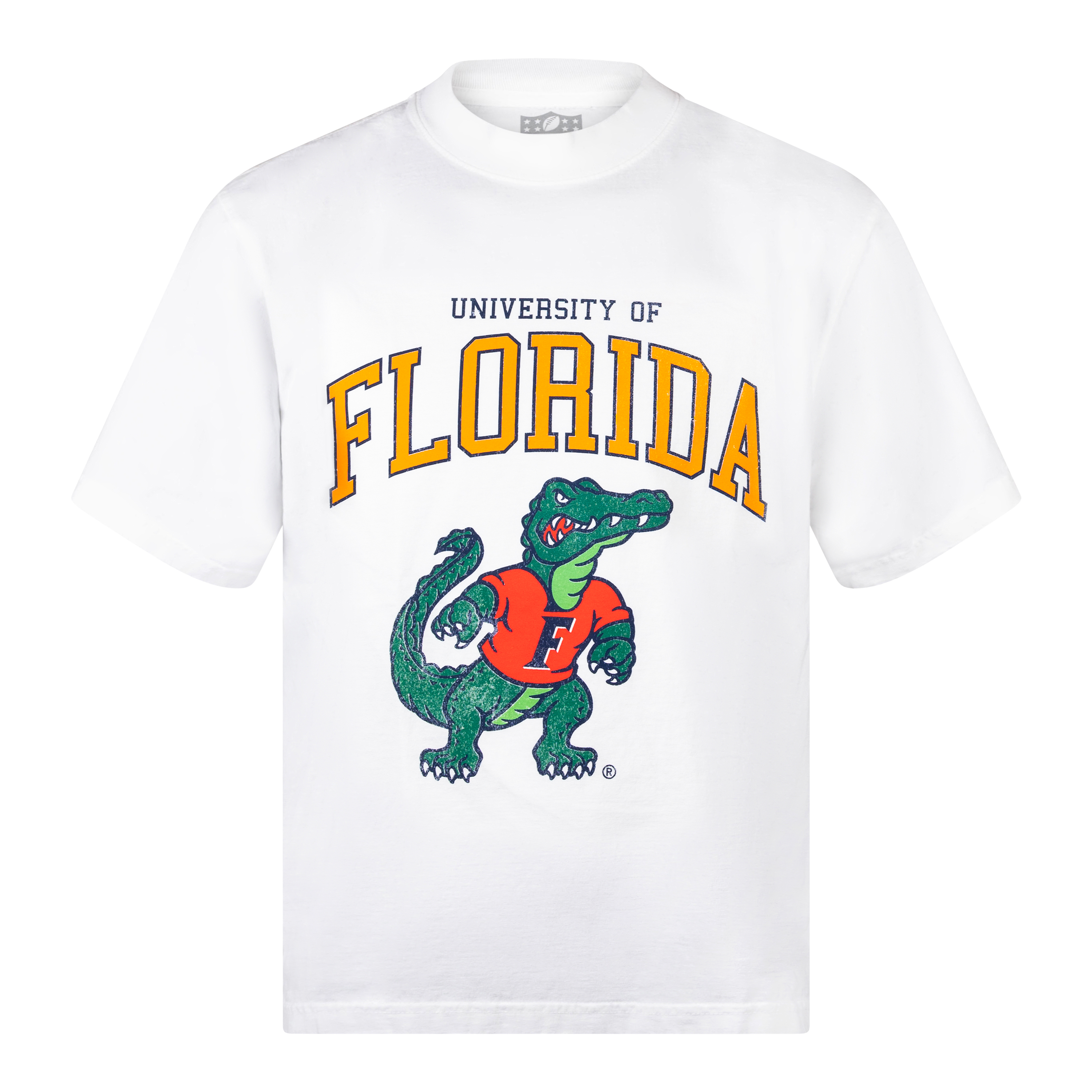 FLORIDA GATORS VINTAGE STYLE T-SHIRT - WHITE