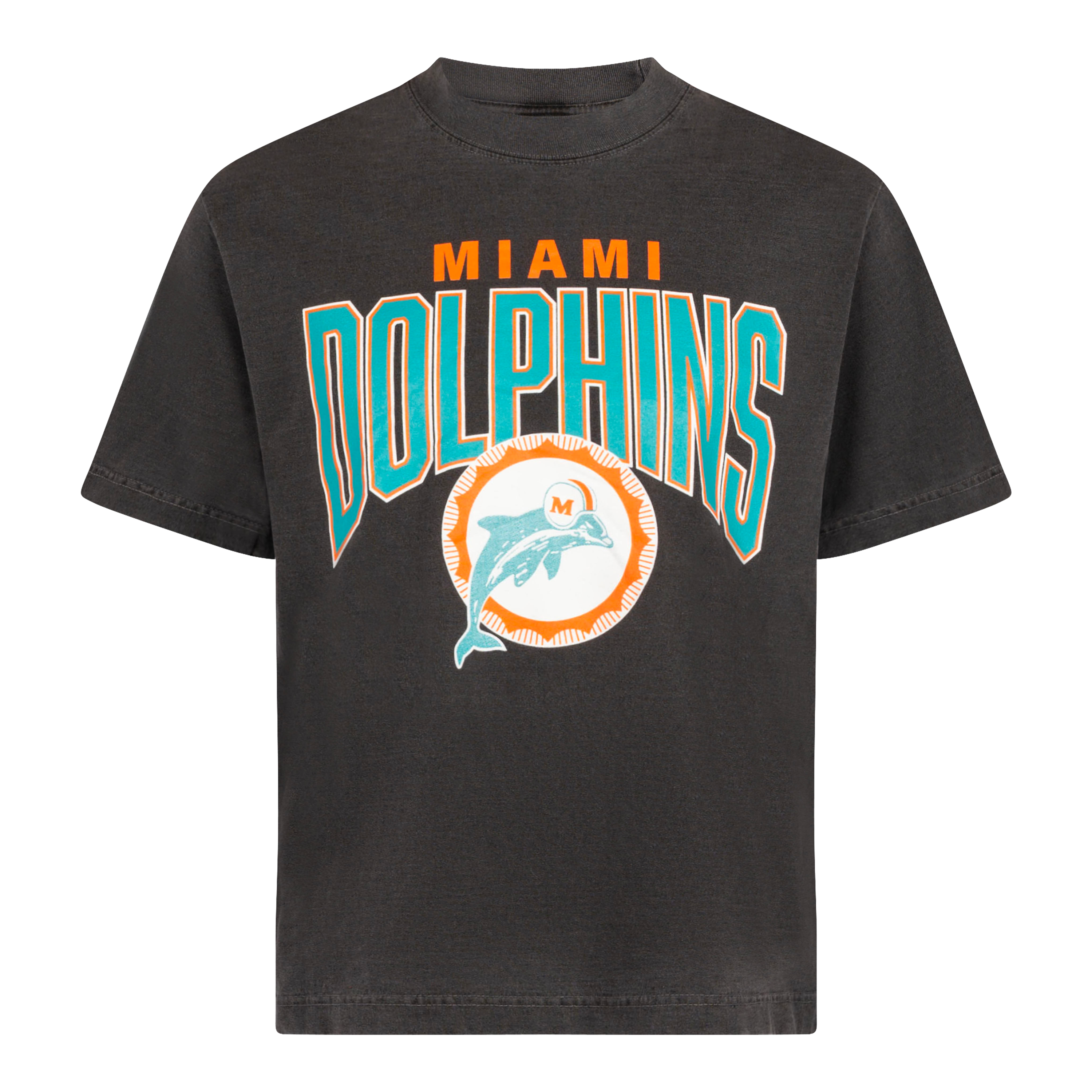 MIAMI DOLPHINS VINTAGE STYLE T-SHIRT — SHADOW