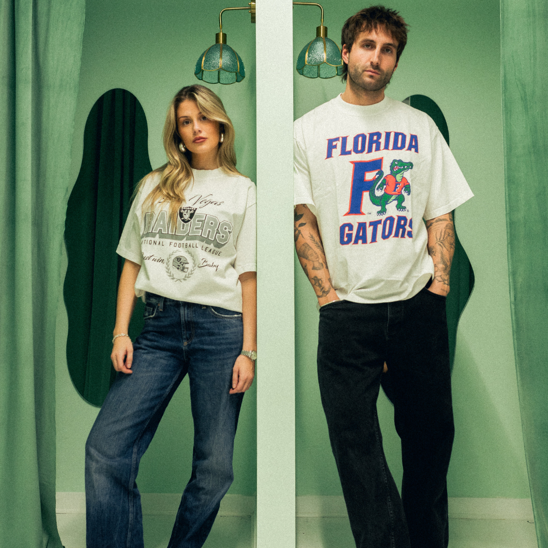 LAS VEGAS RAIDERS VINTAGE STYLE T-SHIRT — WHITE